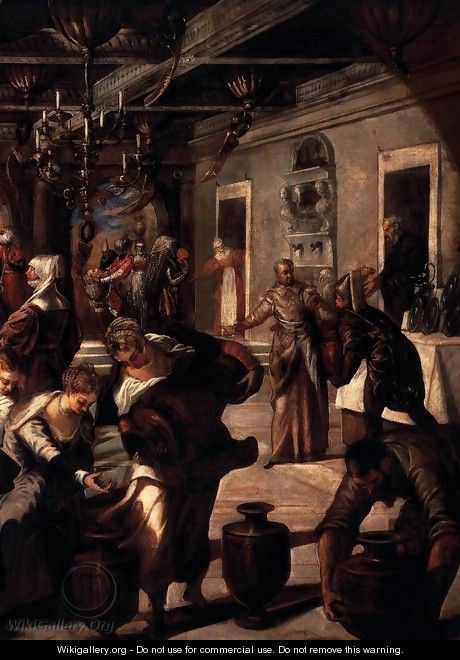 Marriage at Cana (detail) 2 - Jacopo Tintoretto (Robusti)
