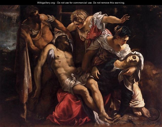 Lamentation over the Dead Christ 2 - Jacopo Tintoretto (Robusti)