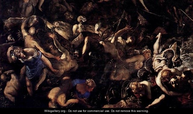 The Last Judgment (detail) 3 - Jacopo Tintoretto (Robusti)