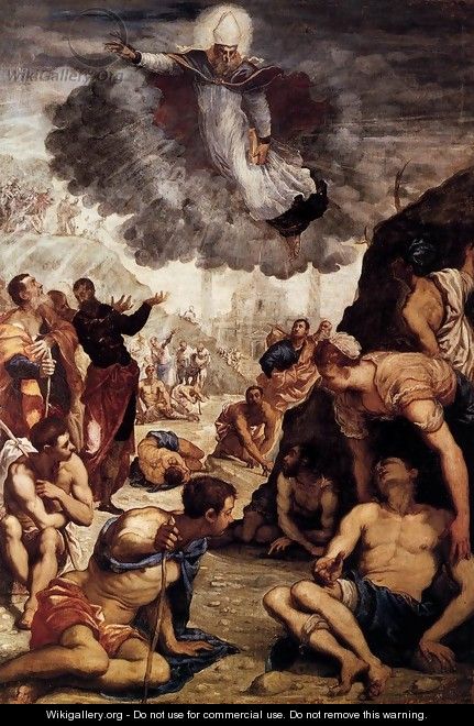 The Miracle of St Augustine 2 - Jacopo Tintoretto (Robusti)