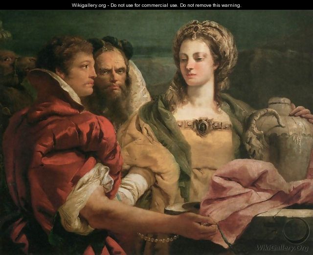 Rebecca at the Well - Giovanni Domenico Tiepolo