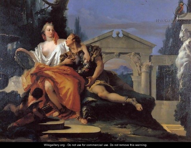 Rinaldo and Armida 3 - Giovanni Battista Tiepolo
