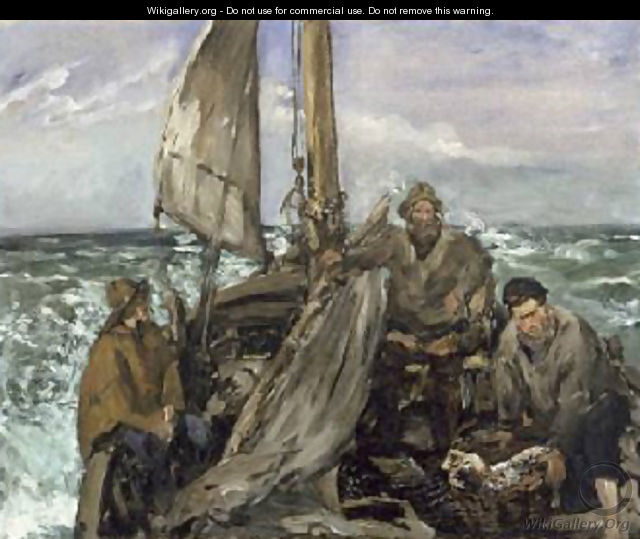 The Toilers of the Sea 1873 - Edouard Manet