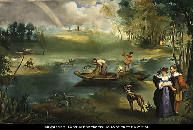 Fishing - Edouard Manet