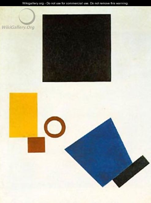 Dimensions 1915 - Kazimir Severinovich Malevich