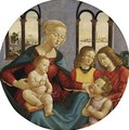 Madonna with Child the Young St John and Two Angels c 1500 - Bastiano Mainardi