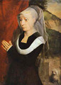 Portrait Of A Praying Woman 1485 - Hans Memling