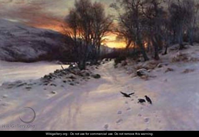 A Winters Morning 2 - Joseph Farquharson