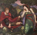 Venus And Adonis - Sandor Bortnyik
