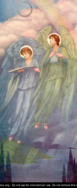 The Recording Angels 1910 - Sandor Bortnyik