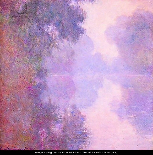 Misty morning on the seine 1892 - Claude Oscar Monet