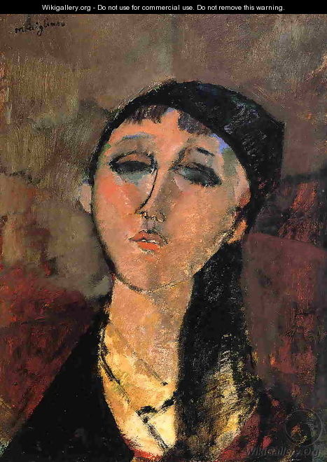 Portrait of a Young Girl (aka Louise) 1915 - Amedeo Modigliani