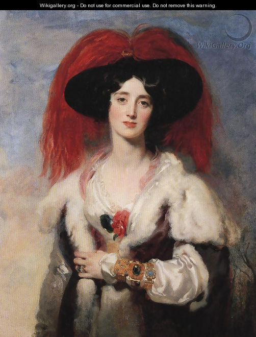 Lady Peel 1827 - Sir Thomas Lawrence