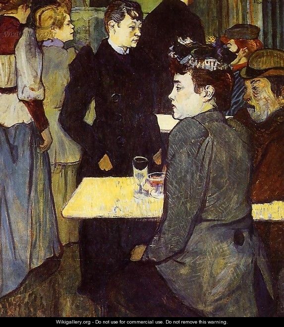 A Corner in the Moulin de la Galette 1892 - Henri De Toulouse-Lautrec