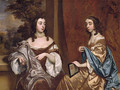 Mary Capel Later Duchess of Beaufort and Her Sister Elizabeth Countess of Carnarvon - Sir Peter Lely