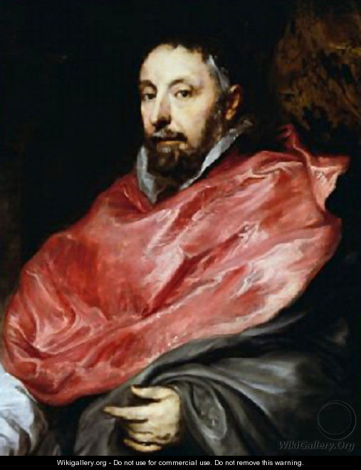 Portrait of Antoine Triest Bishop of Ghent 1627 - Sir Anthony Van Dyck