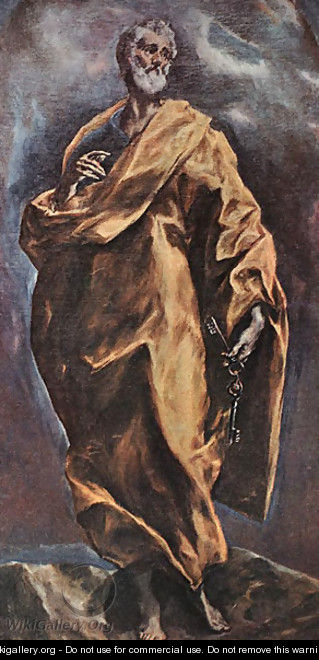 Saint Peter 1610-14 - El Greco (Domenikos Theotokopoulos)
