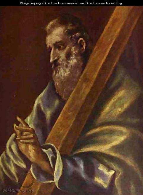 Apostle St Andrew 1610 - El Greco (Domenikos Theotokopoulos)