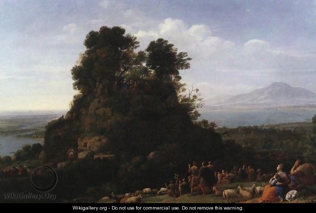 The Sermon on the Mount 1656 - Claude Lorrain (Gellee)