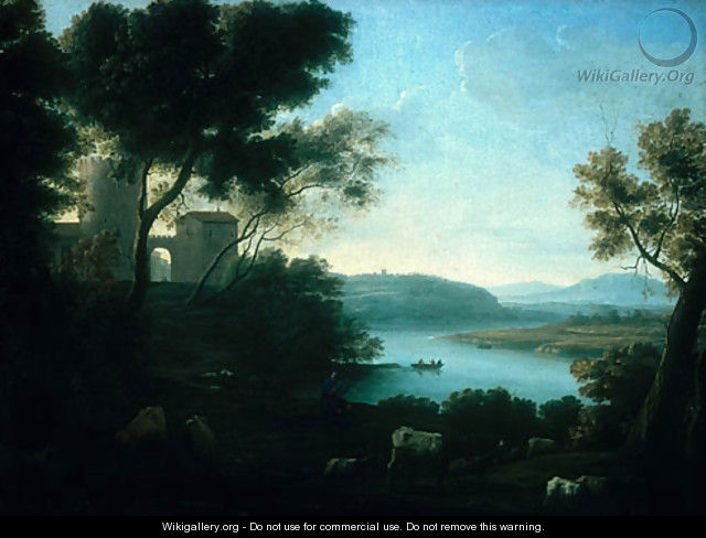 Pastoral Landscape The Roman Campagna ca 1639 - Claude Lorrain (Gellee)