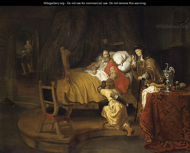 Isaac Blessing Jacob 1642 - Gerbrand Van Den Eeckhout