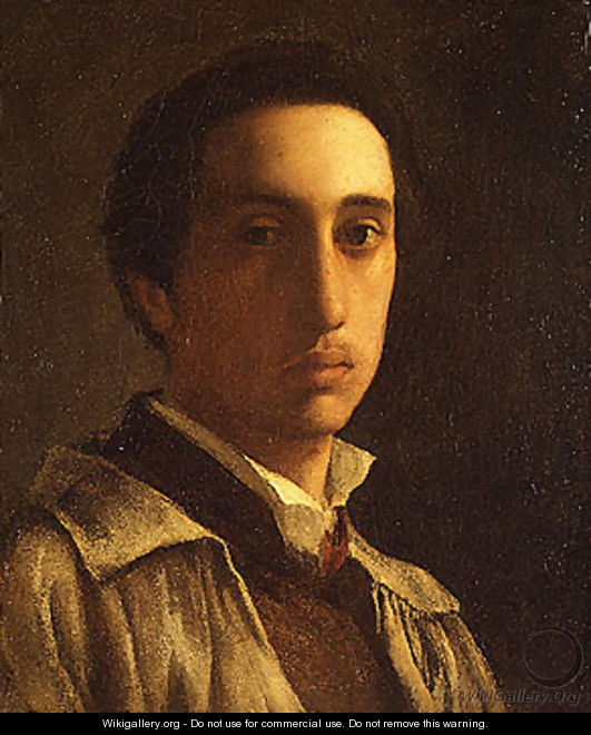 Self portrait possibly 1854 - Edgar Degas