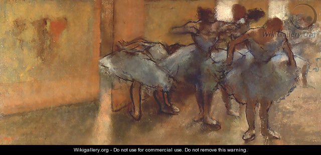 Dancers in the Foyer - Edgar Degas