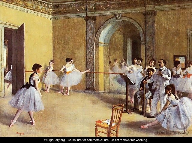 Dance Class at the Opera 1872 - Edgar Degas