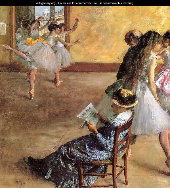 Ballet Class The 1881 - Edgar Degas