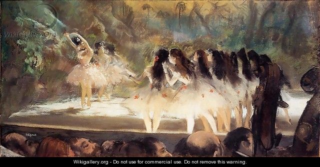 Ballet at the Paris Opers 1877 - Edgar Degas