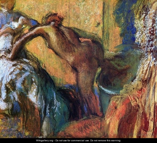 After the Bath 1895-1898 - Edgar Degas