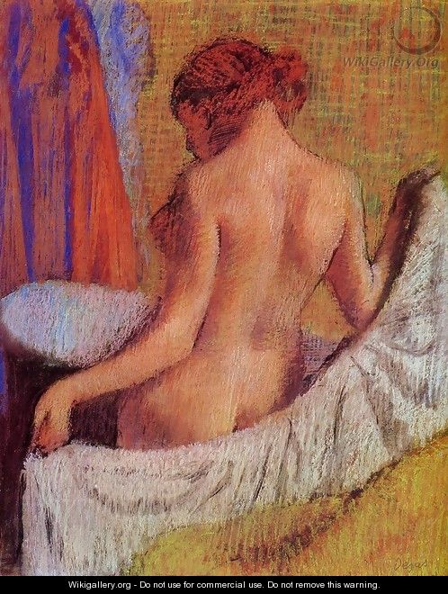 After the Bath 1890-1895 - Edgar Degas