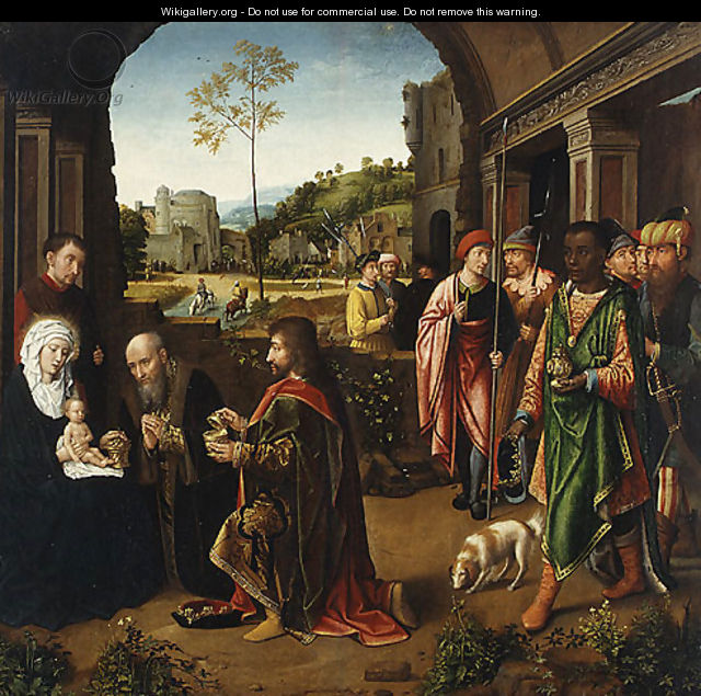 The Adoration of the Magi ca 1520 - Gerard David