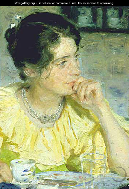 Portrait of Marie Kroyer 2 - Peder Severin Kroyer