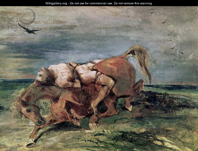 Mazeppa - Eugene Delacroix
