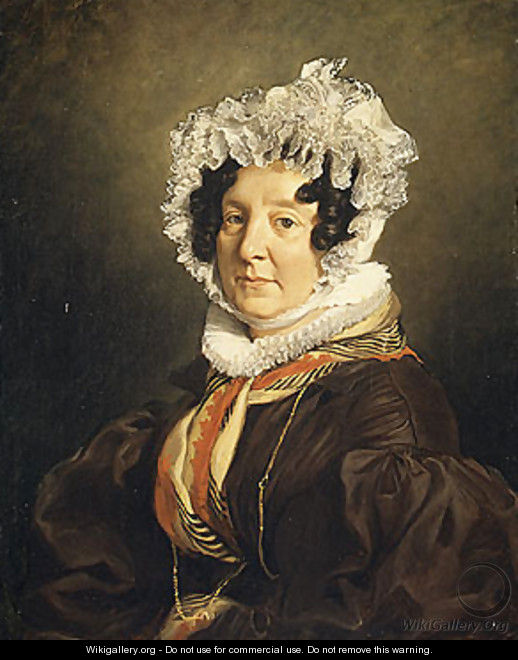 Madame Henri Francois Riesener - Eugene Delacroix