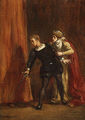 Hamlet and His Mother - Eugene Delacroix