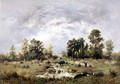 Wooded landscape 1870 - Narcisse-Virgile Díaz de la Peña