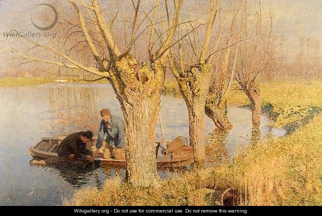 Bringing in the Nets 1893 - Emile Claus