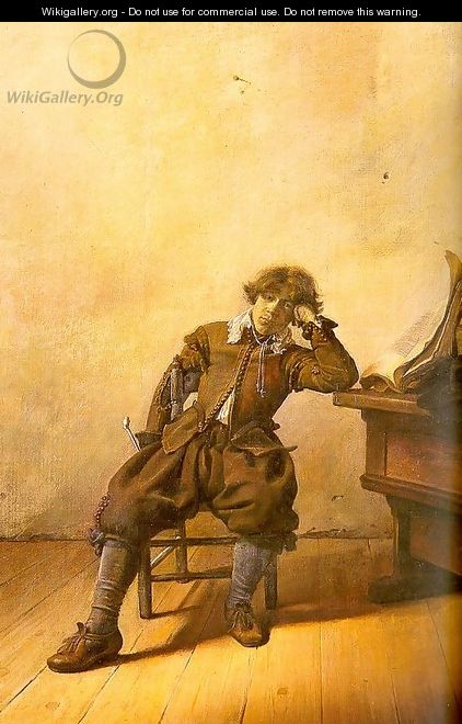 Young Scholar in his Study 1630 - Pieter Codde