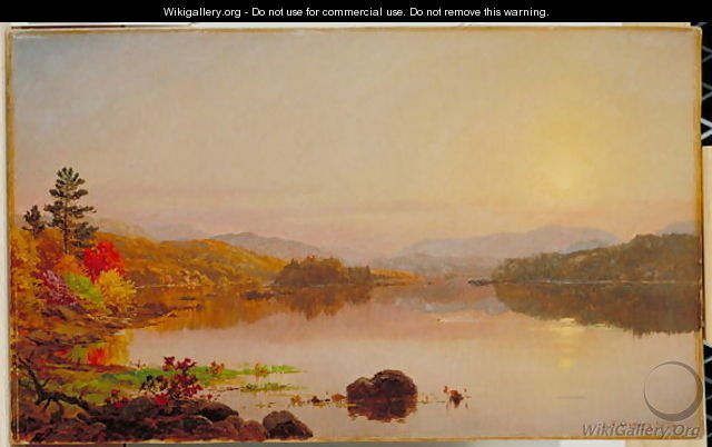 Lake Wawayanda 1876 - Jasper Francis Cropsey