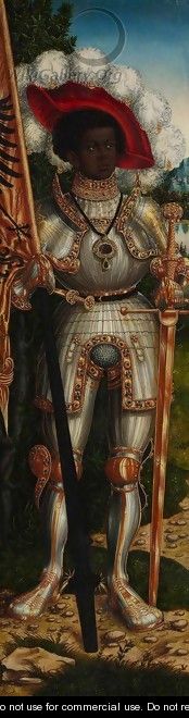 Saint Maurice - ca 1522 - 25 - Lucas The Elder Cranach