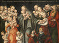 Christ Blessing the Children mid 1540s - Lucas The Elder Cranach