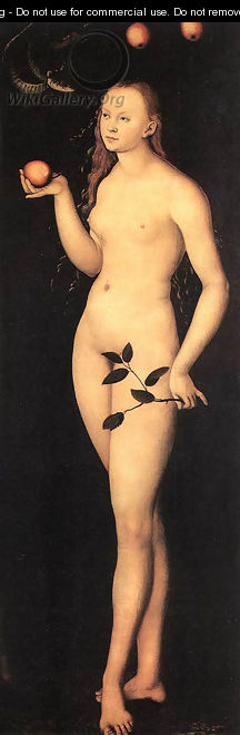 Adam and Eve 1528 2 - Lucas The Elder Cranach