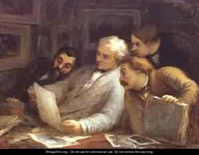 The Etching Amateurs 1860-63 - Honoré Daumier