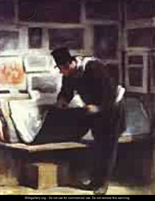 The Etching Amateur 1860-63 - Honoré Daumier
