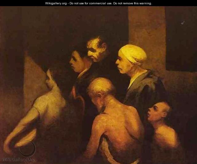 The Beggars 1845 - Honoré Daumier