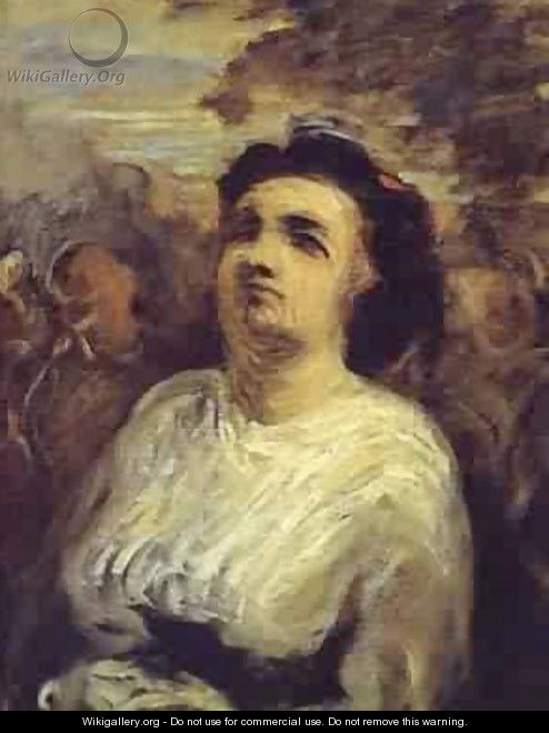 Bust Of A Woman 1850-55 - Honoré Daumier