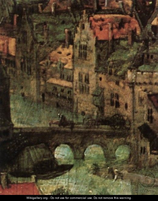 The Tower of Babel (detail) 1563 6 - Jan The Elder Brueghel