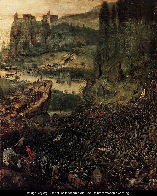 The Suicide of Saul (detail) 1562 - Jan The Elder Brueghel